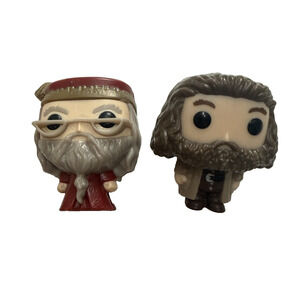 Kinder Joy Funko Harry Potter Figure 1.3” Hagrid VD386 & DUMBLEDORE VD391 *READ